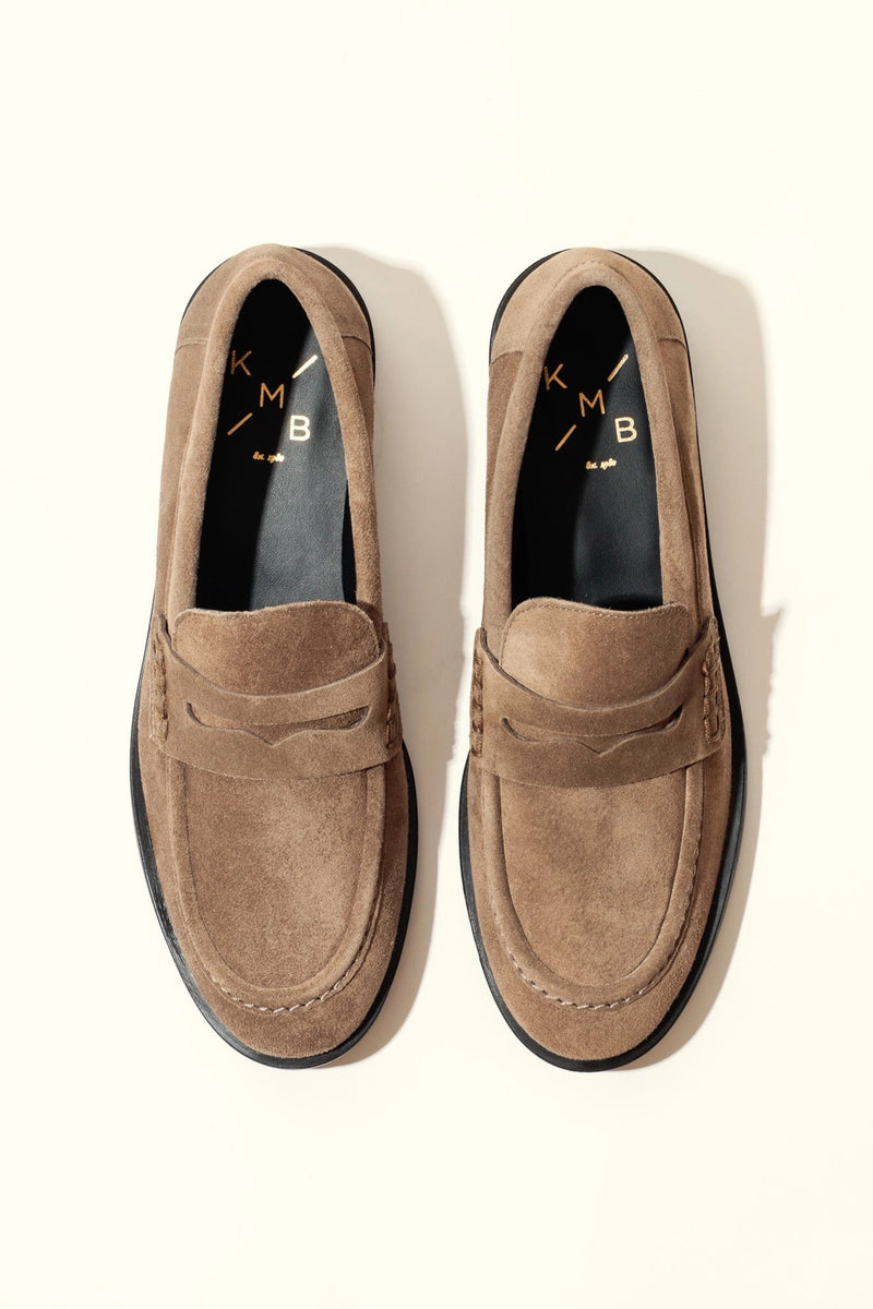 The Emilia Taupe Loafer