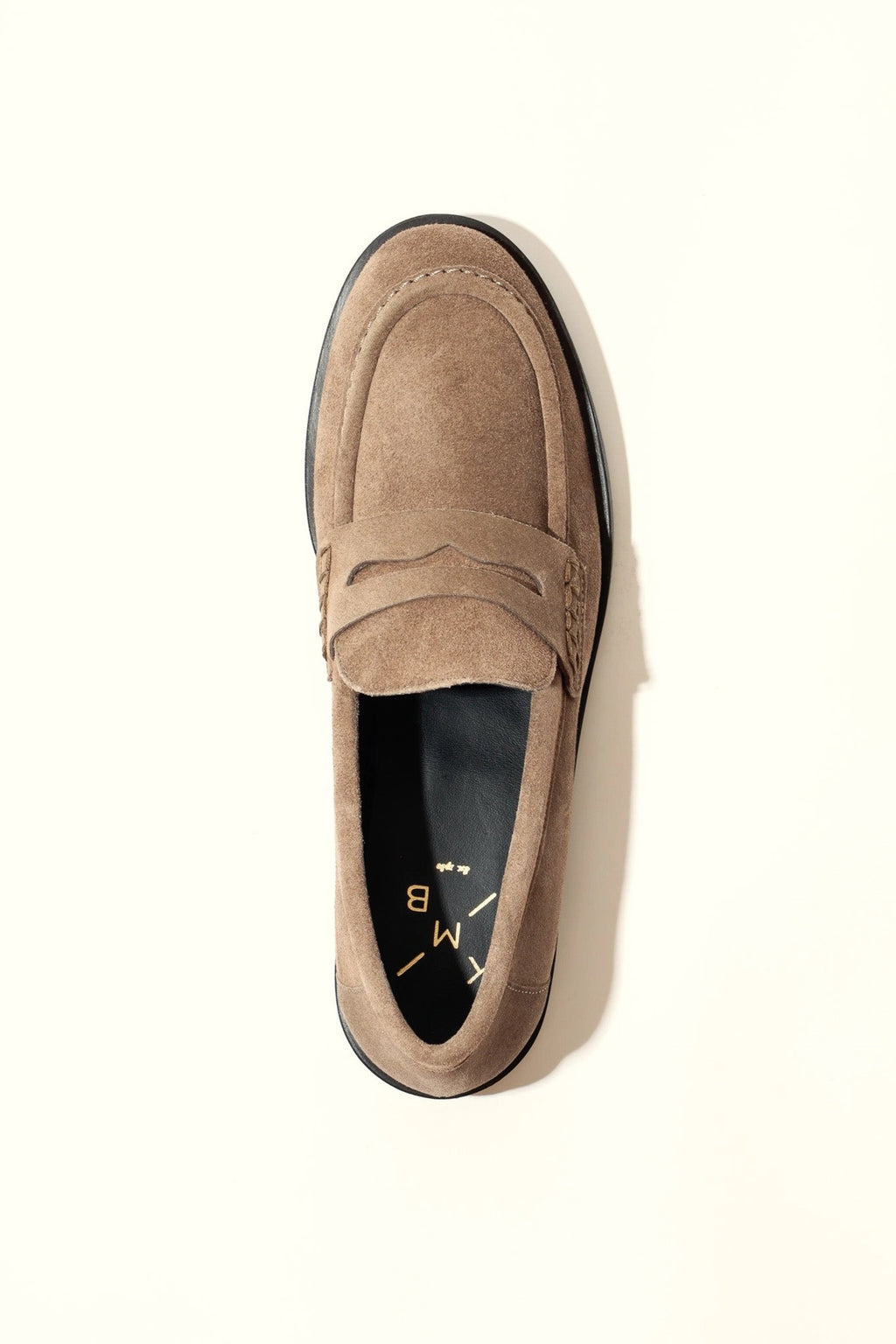 The Emilia Taupe Loafer